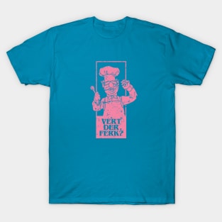 vert der ferk retrocolor - pink T-Shirt